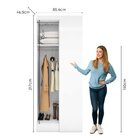 Quarto Modulado Casal Completo 4 Peças 5 Portas 4 Gavetas Com