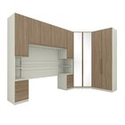 Quarto Modulado Casal Completo 5 Peças 10 Portas Predileto Ar