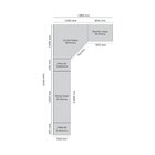 Quarto Modulado Casal Completo 5 Peças 10 Portas Predileto Ar