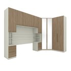 Quarto Modulado Casal Completo 5 Peças 10 Portas Predileto Ar