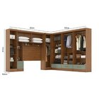 Quarto Modulado Casal Completo 6 Peças 6 Portas 5 Gavetas Com