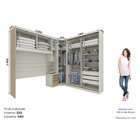 Quarto Modulado Casal Completo 8 Portas 3 Gavetas Com Espelho