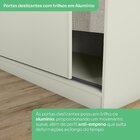 Quarto Modulado Casal Completo 9 Portas 6 Gavetas Canto Oblíq