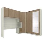 Quarto Modulado Casal Seletto 4 Peças 2 Portas Deslizante Com