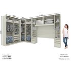 Quarto Modulado Completo Casal 6 Peças 11 Portas 9 Gavetas Se