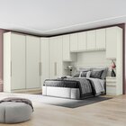 Quarto Modulado Completo Casal 6 Peças 11 Portas 9 Gavetas Se