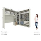 Quarto Modulado Completo Casal 6 Peças 8 Portas 6 Gavetas Pre