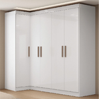 Quarto Modulado De Canto Madrid Com 5 Portas E 2 Gavetas Maxel