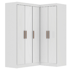 Quarto Modulado De Canto Madrid Com 5 Portas Maxel