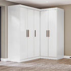 Quarto Modulado De Canto Madrid Com 5 Portas Maxel