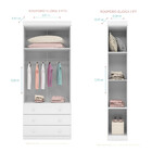 Quarto Modulado Infantil Com Cômoda Eloisa E Berço Universo M