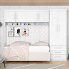 Quarto Modulado Juvenil 6 Portas 3 Gavetas Star Poliman Móveis