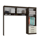 Quarto Modulado Juvenil 6 Portas 3 Gavetas Star Poliman Móveis