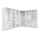 Quarto Modulado Kappesberg Adapt Branco 12 Portas 342cm X 263
