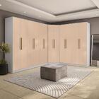 Quarto Modulado Kappesberg Adapt Branco/macadâmia 12 Portas 3