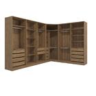 Quarto Modulado Kappesberg Adapt Nogueira/macadâmia 12 Portas