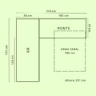 Quarto Modulado Moval Florenca Flex