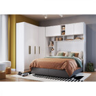 Quarto Modulado Móveis Castro 3 Peças