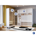 Quarto Modulado Móveis Castro 3 Peças