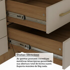 Quarto Modulado Solteiro Com Guarda-roupas Maleiro E Cabeceir