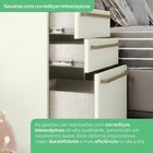 Quarto Modulado Solteiro Completo 9 Portas 3 Gavetas Canto Ob