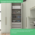 Quarto Modulado Solteiro Completo 9 Portas 3 Gavetas Canto Ob