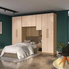 Quarto Modular Kappesberg Adapt Nogueira/macadâmia 6 Peças 29