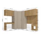 Quarto Modular Versa Conect Itapuã 9 Peças