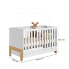 Quarto Para Bebê Completo Com Guarda-roupa, Berço E Cômoda fa