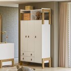 Quarto Para Bebê Completo Com Roupeiro Cômoda E Berço Fantasi