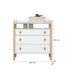 Quarto Para Bebê Completo Com Roupeiro Cômoda E Berço Fantasi