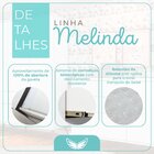 Quarto Para Bebê Completo Melinda Com Roupeiro Cômoda E Berço