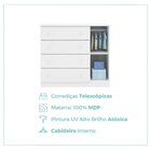 Quarto Para Bebê Infantil Com 01 Guarda Roupa 4 Portas 2 Gave