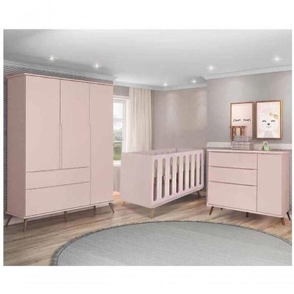 Quarto Para Bebê Retrô Completo Infantil Melinda