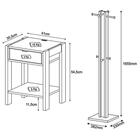 Quarto Solteiro 3 Peças Cm8004 Az1016 Az1018 Qt1 Tecno Mobili
