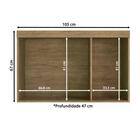 Quarto Solteiro 7 Pecas Modulado Prisma Cj7 Kappesberg