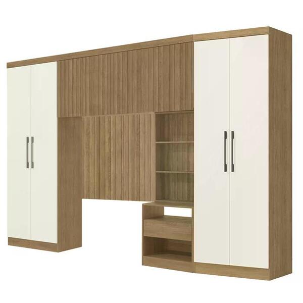 Quarto Solteiro 7 Pecas Modulado Prisma Cj7 Kappesberg