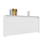 Quarto Solteiro Cama Articulável Sun E 2 Armários Aéreo - Bra