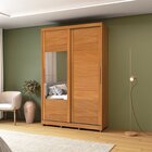 Quarto Solteiro Com Guarda-roupa 2 Portas De Correr, Cômoda E