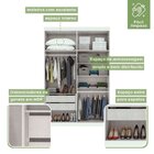 Quarto Solteiro Completo Alonzo Bicama Athenas/cômoda Maggiore