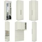 Quarto Solteiro Dileto Em Mdf 6 Modulos Cj5 Henn