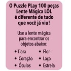 Quebra Cabeça 100 Peças Lol Elka 1194