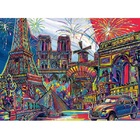 Quebra Cabeça 500 Peças Super 3d Modelo Paris Multikids Br1056