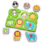 Quebra Cabeça Animais Da Floresta Fisher Price Mattel Gfr53