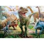 Quebra Cabeça Cartonado Dinossauro 100 Peças