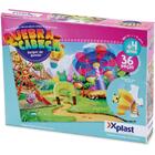 Quebra-cabeça Infantil Parque De Diversões Com 36 Peças