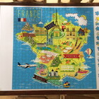 Quebra Cabeça Mapa Ilustrativo Da França 676 Pçs - 78 X 78cm