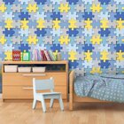 Quebra Cabeça - Papel De Parede Infantil - 250
