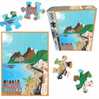 Quebra Cabeça Praia De Ipanema - Ilustração - 1014 Pçs