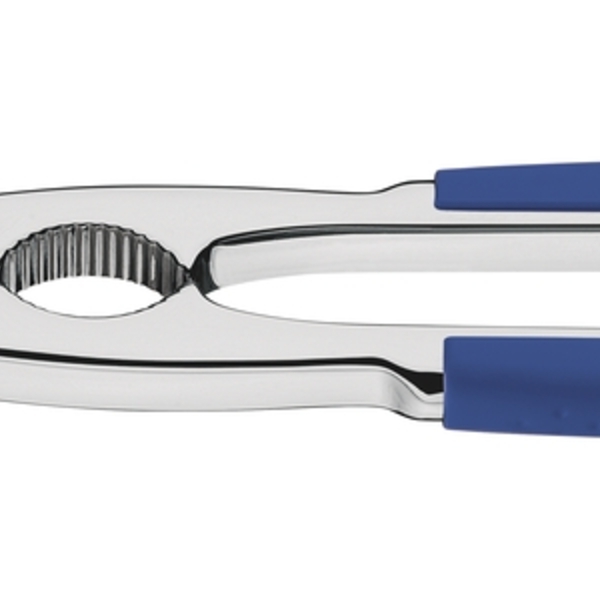 Quebra-nozes Utilita Em Zamak Cromado Com Cabo Abs Azul Tramo